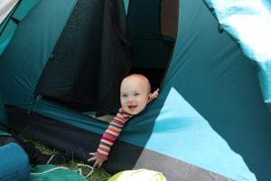camping with a one year old