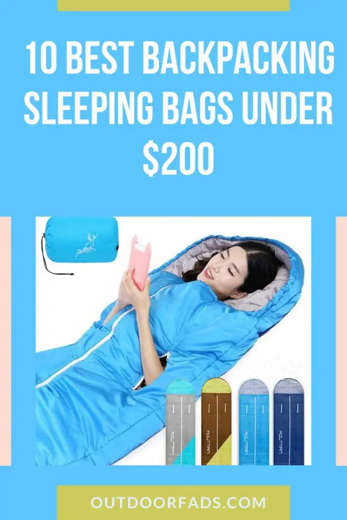 10 Best Backpacking Sleeping Bags Under 200 Dollars Outdoor Fads