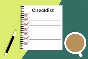 camping hack 2 - checklist