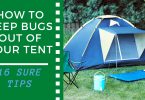 How to Keep Bugs Out of Your Tent