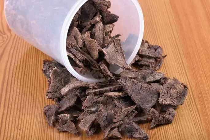 Dried Meat Supply For Camping Trip