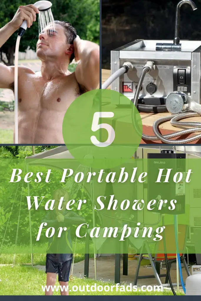 Best Portable Hot Water Shower for Camping